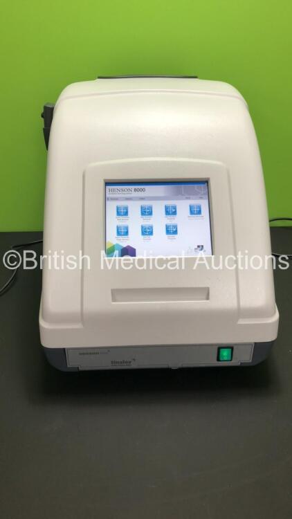 Tinsley Henson 8000 Field View Analyzer *Version 3.4* with Patient Response Controller (Powers Up) *015697/15* **FOR EXPORT OUT OF THE UK ONLY**