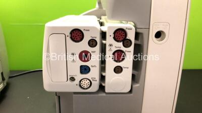 2 x Philips IntelliVue MP30 Anaesthesia Patient Monitors *Mfds - 2009 and 2010* with 2 x Philips M3012A Multiparameter Modules with Press and Temp Options *Mfds - 2008 and 2009* and 2 x Philips IntelliVue X2 Patient Monitors with Press, Temp, NBP, SPO2 an - 3