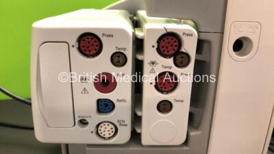 2 x Philips IntelliVue MP30 Anaesthesia Patient Monitors *Mfds - 2009 and 2010* with 2 x Philips M3012A Multiparameter Modules with Press and Temp Options *Mfds - 2008 and 2009* and 2 x Philips IntelliVue X2 Patient Monitors with Press, Temp, NBP, SPO2 an - 6