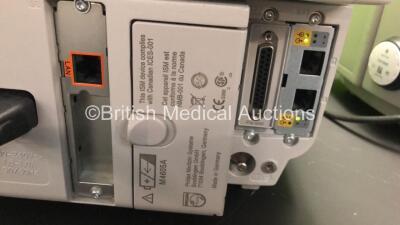 2 x Philips IntelliVue MP30 Anaesthesia Patient Monitors *Mfds - 2009 and 2010* with 2 x Philips M3012A Multiparameter Modules with Press and Temp Options *Mfds - 2008 and 2009* and 2 x Philips IntelliVue X2 Patient Monitors with Press, Temp, NBP, SPO2 an - 8