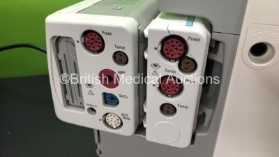 2 x Philips IntelliVue MP30 Patient Monitors *Mfds - 2007 and 2008* with 2 x Philips M3012A Multiparameter Modules with Press and Temp Options *Mfds - 2008 and 2009* and 2 x Philips IntelliVue X2 Patient Monitors with Press, Temp, NBP, SPO2 and ECG Resp O - 3