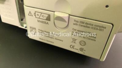 2 x Philips IntelliVue MP50 Anaesthesia Patient Monitors *Mfds - 2009* with 2 x Philips M3012A Multiparameter Modules with Press and Temp Options *Mfds - 2008 and 2009* and 2 x Philips IntelliVue X2 Patient Monitors with Press, Temp, NBP, SPO2 and ECG Res - 9