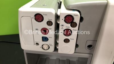 2 x Philips IntelliVue MP50 Anaesthesia Patient Monitors *Mfds - 2009 and 2012* with 2 x Philips M3012A Multiparameter Modules with Press and Temp Options *Mfds - 2008 and 2009* and 2 x Philips IntelliVue X2 Patient Monitors with Press, Temp, NBP, SPO2 an - 7