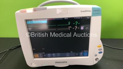 2 x Philips IntelliVue MP50 Anaesthesia Patient Monitors *Mfds - 2009 and 2010* with 2 x Philips M3012A Multiparameter Modules with Press and Temp Options *Mfds - 2008 and 2009* and 2 x Philips IntelliVue X2 Patient Monitors with Press, Temp, NBP, SPO2 an - 7