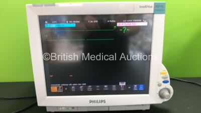 2 x Philips IntelliVue MP70 Anaesthesia Patient Monitors *Mfds - 2009* with 2 x Philips M3012A Multiparameter Modules with Press and Temp Options *Mfds - 2009* and 2 x Philips IntelliVue X2 Patient Monitors with Press, Temp, NBP, SPO2 and ECG Resp Options - 5
