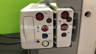 2 x Philips IntelliVue MP30 Anaesthesia Patient Monitors *Mfds - 2008 and 2009* with 2 x Philips M3012A Multiparameter Modules with Press and Temp Options *Mfds - 2008 and 2009* and 2 x Philips IntelliVue X2 Patient Monitors with Press, Temp, NBP, SPO2 an - 6