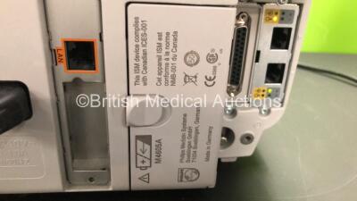 2 x Philips IntelliVue MP30 Anaesthesia Patient Monitors *Mfds - 2008 and 2009* with 2 x Philips M3012A Multiparameter Modules with Press and Temp Options *Mfds - 2008 and 2009* and 2 x Philips IntelliVue X2 Patient Monitors with Press, Temp, NBP, SPO2 an - 8