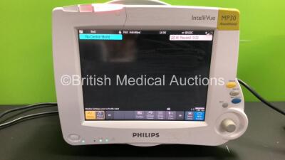 2 x Philips IntelliVue MP30 Anaesthesia Patient Monitors *Mfds - 2008 and 2009* with 2 x Philips M3012A Multiparameter Modules with Press and Temp Options *Mfds - 2009 and 2012* and 2 x Philips IntelliVue X2 Patient Monitors with Press, Temp, NBP, SPO2 an - 6