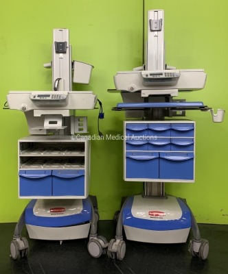 Rubbermaid High Capacity Medication Workstation Unit (x2).