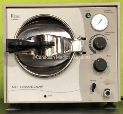 Ritter M7 Speedclave Steam Sterilizer.