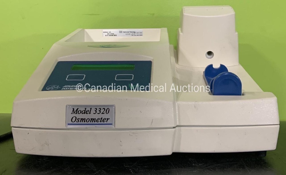 Advanced Instruments Model 3320 OSMOMETER. CMA June 2021 Mixed
