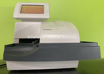 Siemens Clinitek Advantus Analyzer Missing Scanner.