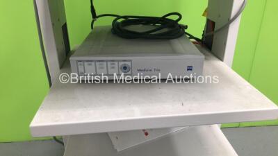 Stack Trolley with Sony Monitor and Zeiss MediLive Trio Camera Control Unit (Powers Up) *S/N 2001413* - 4