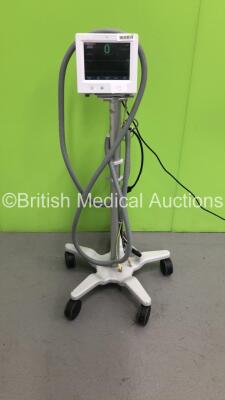 Ivy Biomedical Cardiac Trigger Monitor 7800 on Stand (Powers Up)