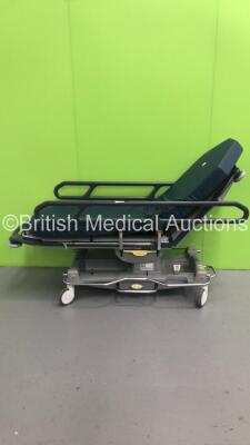 Anetic Aid Patient Trolley with Mattress (Hydraulics Tested Working)