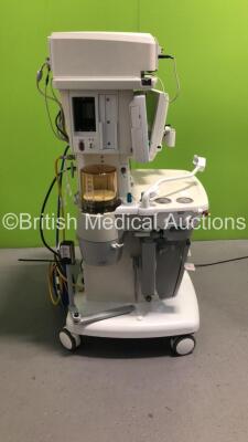 Datex-Ohmeda S/5 Avance Anaesthesia Machine Software Version 06.01 with Datex-Ohmeda Patient Monitor, Datex-Ohmeda Module Rack with E-CAiOV Gas Module with Spirometry Option and D-Fend Water Trap, E-INTPSM Module, Bellows and Hoses (Powers Up) *S/N ANBP01 - 8