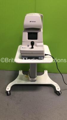 TopCon CT-80 Computerized Tonometer Version 2.10 on Motorized Table (Powers Up - Broken Headrest - See Pictures) *S/N 1572125* **Mfd 2007** *FOR EXPORT OUT OF THE UK ONLY*