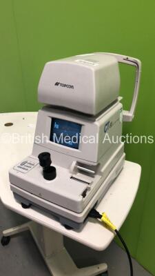 TopCon CT-80 Computerized Tonometer Version 2.10 on Motorized Table (Powers Up - Missing Printer Cover) *S/N 1570104* *FOR EXPORT OUT OF THE UK ONLY* - 3