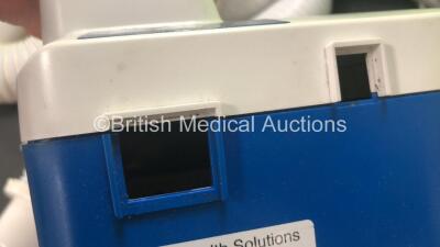 Mixed Lot Including 1 x Nippy 3+ External Battery, 4 x SM 201-6 Batteries, 3 x Bair Hugger Hoses, 1 x BP Hose and 1 x DeVilbiss Vacu Aide Suction Unit with 1 x Power Supply (Untested Due to Missing Power Port-See Photo) - 6