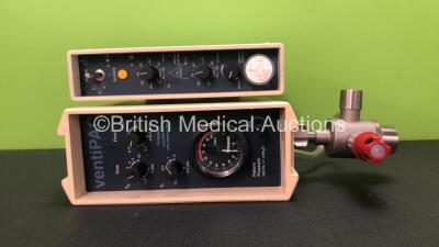 Pneupac ventiPAC Anaesthetic Ventilator with 1 alarmPAD