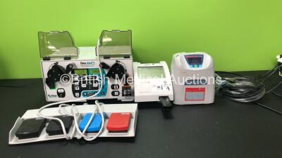 Mixed Lot Including 1 x FMS Duo+Fluid Management System with Integrated Shaver and 1 x Footswitch (Powers Up) 1 x Bayer Healthcare Clinitek Analyzer (Powers Up with Missing Battery Cover and Missing Back Plate-Power Supply Not Included) 1 x Venaflow Elite