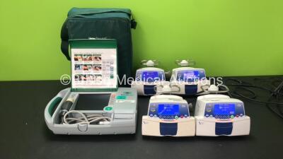 Mixed Lot Including 1 x BardScan Model PA-00145 Bladder Scanner with 1 x Probe and 1 x Battery in Carry Bag (Untested Due to Possible Flat Battery) 4 x Fresenius Kabi Volumat Agilia GB Infusion Pumps (All Power Up) *FS0216878 - FS0076754 - FS0076762 - FS