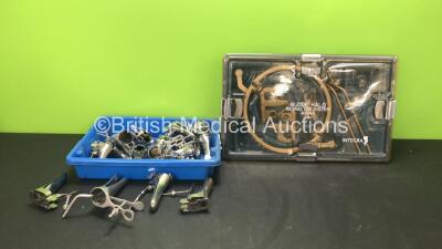 Job Lot of Surgical Instruments Including 1 x Integra Budde Halo Retractor System and 14 x Vaginal Speculums