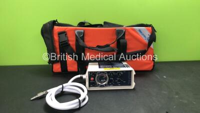 Pneupac ventiPAC MR Compatible Ventilator with Hose In Carry Bag