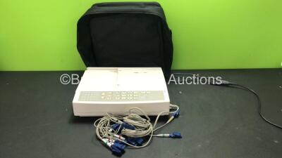 Seca CT6i ECG Machine with 1 x 10 Lead ECG Lead In Carry Bag (Powers Up)