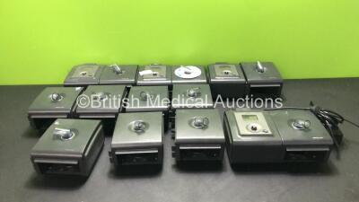 Job Lot Including 4 x Philips Respironics REMstar Auto A FLex CPAP Unit (All Power Up with Missing Dials when Tested with Donner Power Supply- Power Supply Not Included) 11 x Respironics System One Humidifier Units *SN P188048906174 - H20107998633C - H129