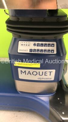 Maquet Alphastar Electric Operating Table Model No 1132.11A0 with Cushions and Controller (Powers Up) - 3