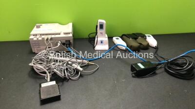 Mixed Lot Including 1 x ConMed Hyfrecator 2000 Electrosurgical Unit with 1 x Footswitch and 2 x Probes (Powers Up) 1 x Drager Jaundice Meter with 1 x Charging Unit and 2 x Drager JM-103 Jaundice Meters (Both Power Up) *ME008154 - 3204435 - 3203152 - 3204