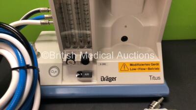 Drager Titus Anesthesia Unit - 2