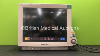 Philips Intellivue MP70 Touch Screen Patient Monitor *Mfd 07-2009* with 1 x Philips M3015A Microstream CO2 Module (Powers Up)