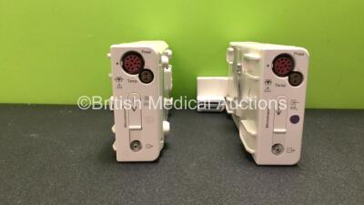 2 x Philips M3015A Opt C06 Microstream CO2 Modules