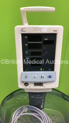 1 x Mindray VS-900 Vital Signs Monitor on Stand with NIBP and SPO2 Options (Powers Up) and 2 x Datascope Duo Vital Signs Monitor on Stands (1 x Powers Up) - 3