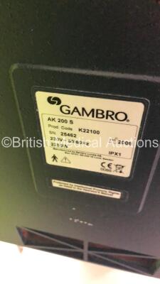 3 x Gambro AK 200 S Dialysis Machines (No Power) - 7