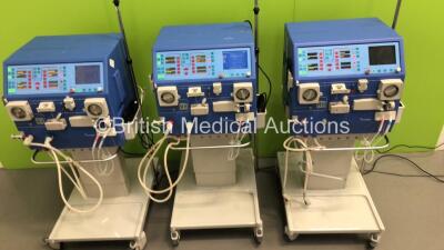 3 x Gambro AK 200 S Dialysis Machines Version 9.0 / 9.0 / 9.2 (All Power Up)