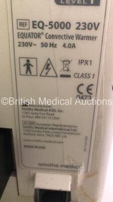 Philips SureSigns VS4 Vital Signs Monitor on Stand with SPO2 and BP Options and 1 x Smiths Medical Level 1 Equator Convective Warming Unit (Both Power Up) - 5