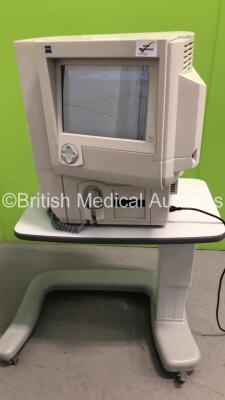 Zeiss Humphrey Field Analyzer Model 720i Rev 4.2.2 on Motorized Table (Powers Up - Table Missing Wheel) *S/N 720I-7123* **IR010**