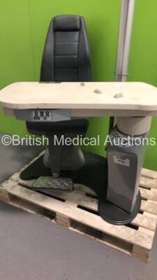 ESKA Ophthalmic Suit with Chair Table and Nidek Refractor Model RT-600 *S/N 27475* - 3