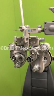 ESKA Ophthalmic Suit with Chair Table and Nidek Refractor Model RT-600 *S/N 27475* - 6