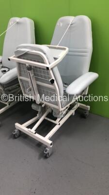 2 x Comfort Electric Dialysis / Therapy Chairs with Controllers - 2