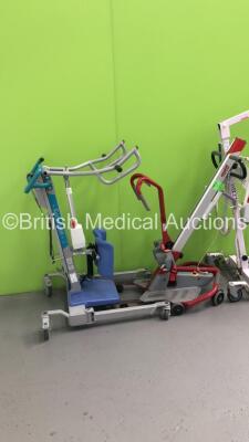 1 x Arjo Sara 3000 Electric Patient Hoist with Controller, 1 x MoLift Quick Raiser with Controller, 1 x Wispa High Lift with Battery and Controller and 1 x Molift Partner Electric Patient Hoists (All No Power) - 2