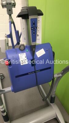 Arjo Maxi Twin Electric Patient Hoist with Battery and Controller (Powers Up) - 3