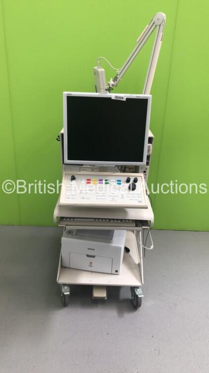 Nicolet Viasys Viking Select System on Trolley with Monitor (HDD REMOVED) *S/N R 0811-0237*