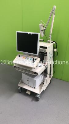 Nicolet Viasys Viking Select System on Trolley with Monitor (HDD REMOVED) *S/N R 0811-0237* - 2