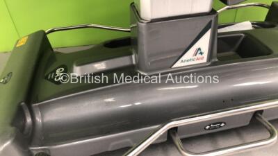 Anetic Aid QA3 Hydraulic Patient Examination Trolley with Cushions (Hydraulics Tested Working) - 3