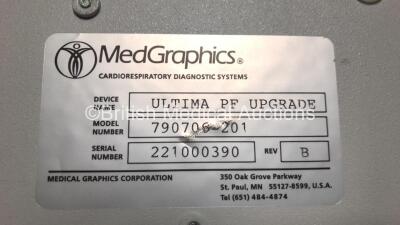 1 x Anspatch Ref.SC2000U Power Drive Console and 1 x MedGraphics Ultima PF Upgrade (Both Power Up) - 5