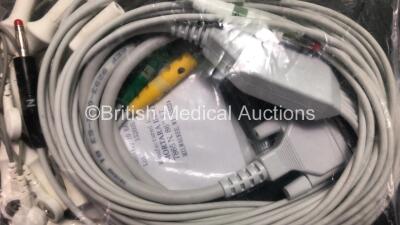 Mixed Lot Including 1 x FMS Duo + Fluid Management / Integrated Shaver Unit, 2 x Welch Allyn 9600 Plus Calibration Testers with 2 x Power Supplies, 2 x Mortara ECG Leads and 1 x Primamed Mercury Free Sphygmomanometer (All Power Up) - 5